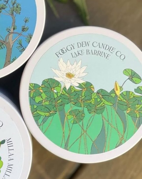 Japanese Honeysuckle 'Lake Barrine Candle' - 26hr+ Travel Tin